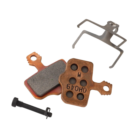 Metallische SRAM Bremsbeläge mit Stahlträgerplatte für ELIXIR/DB/LEVEL/T/TL/FORCE/RED — Hauptansicht