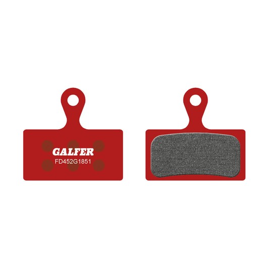 Halbmetallische Bremsbeläge GALFER ADVANCED Shimano XTR / XT / SLX / Alfine — Hauptansicht