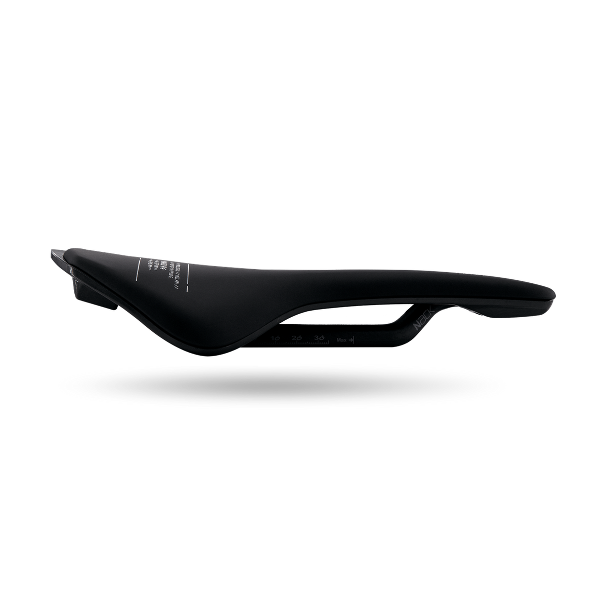 PROLOGO NAGO R4 Sattel, 137 mm breit, mit Carbonstreben, schwarz — weitere Ansicht
