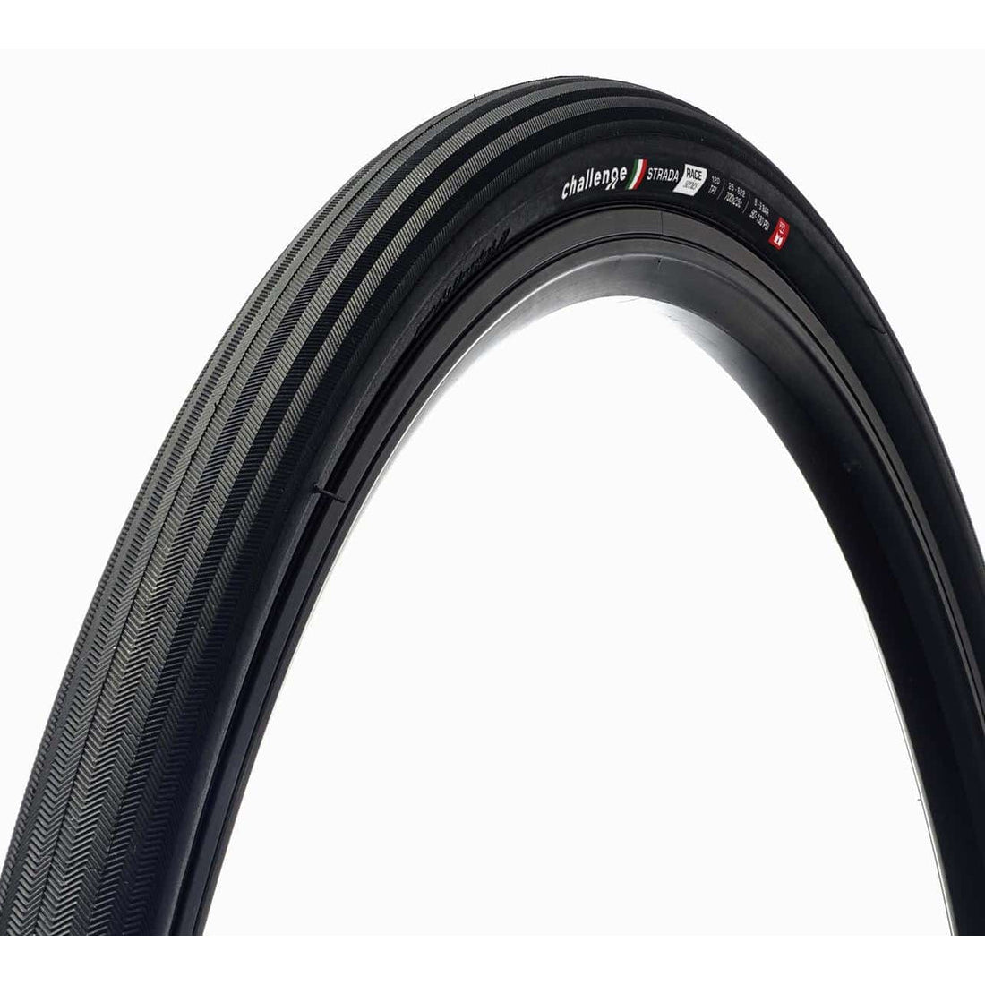 CHALLENGE STRADA 700c TubeType-Reifen in Schwarz