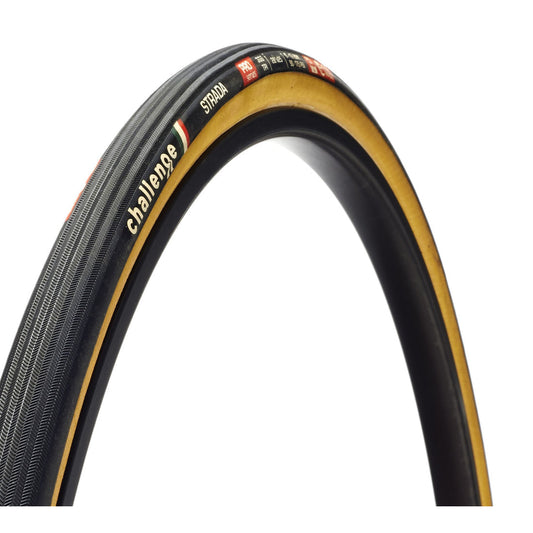 Reifen CHALLENGE OPEN STRADA 700c für Schlauch Beige
