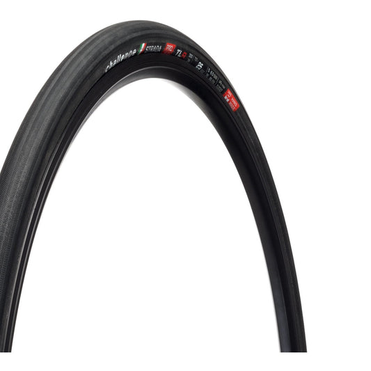 Reifen CHALLENGE OPEN STRADA 700x25c Tubeless Ready Schwarz