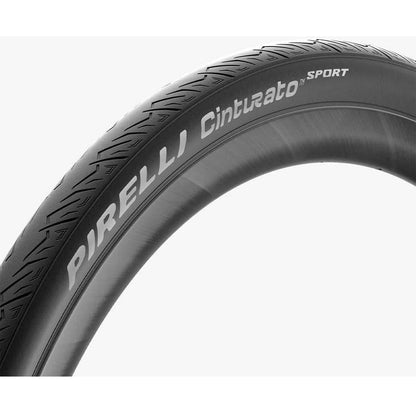 Reifen PIRELLI CINTURATO SPORT 700c für Schlauch Schwarz
