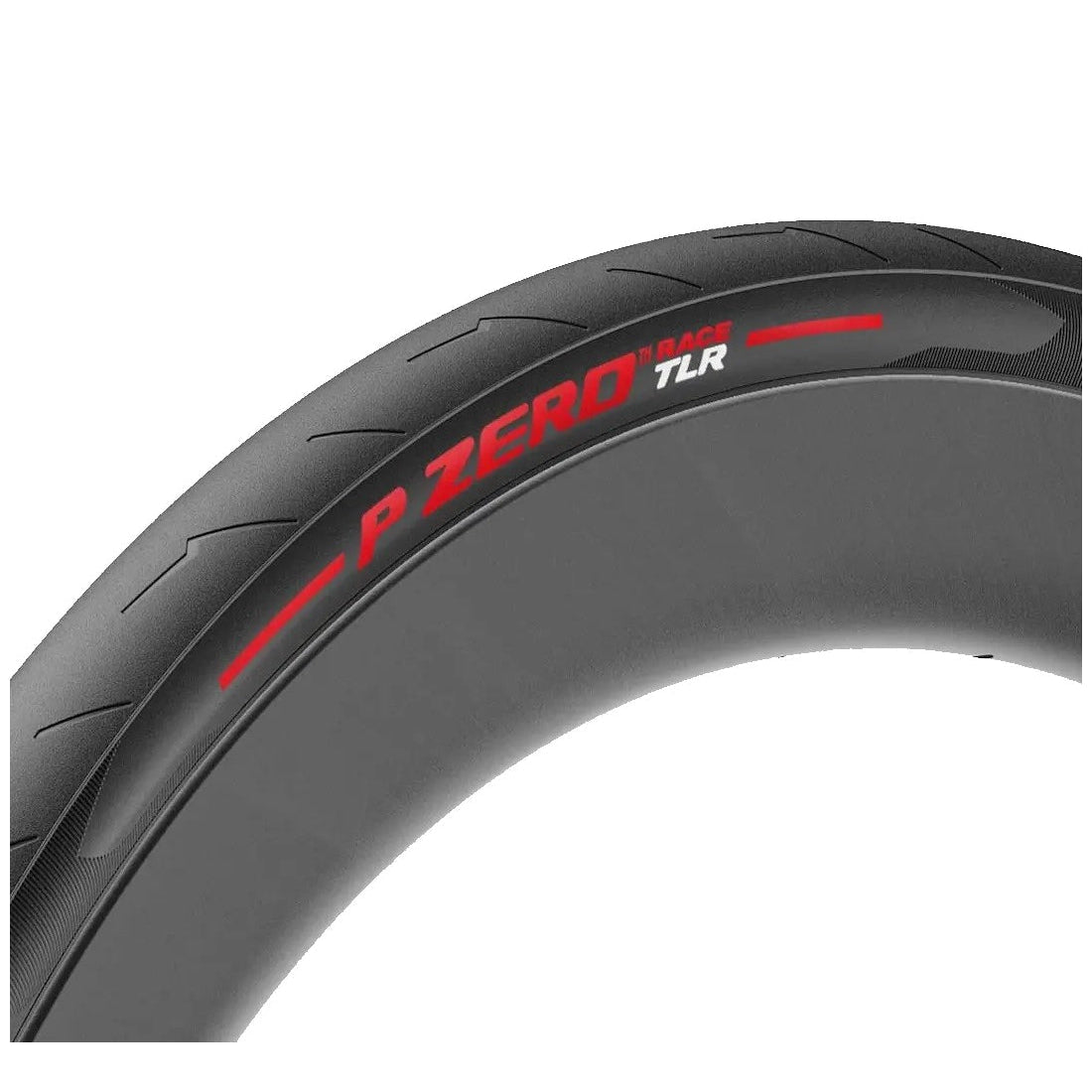 Reifen PIRELLI P ZERO RACE TLR 700c Tubeless Ready Rot