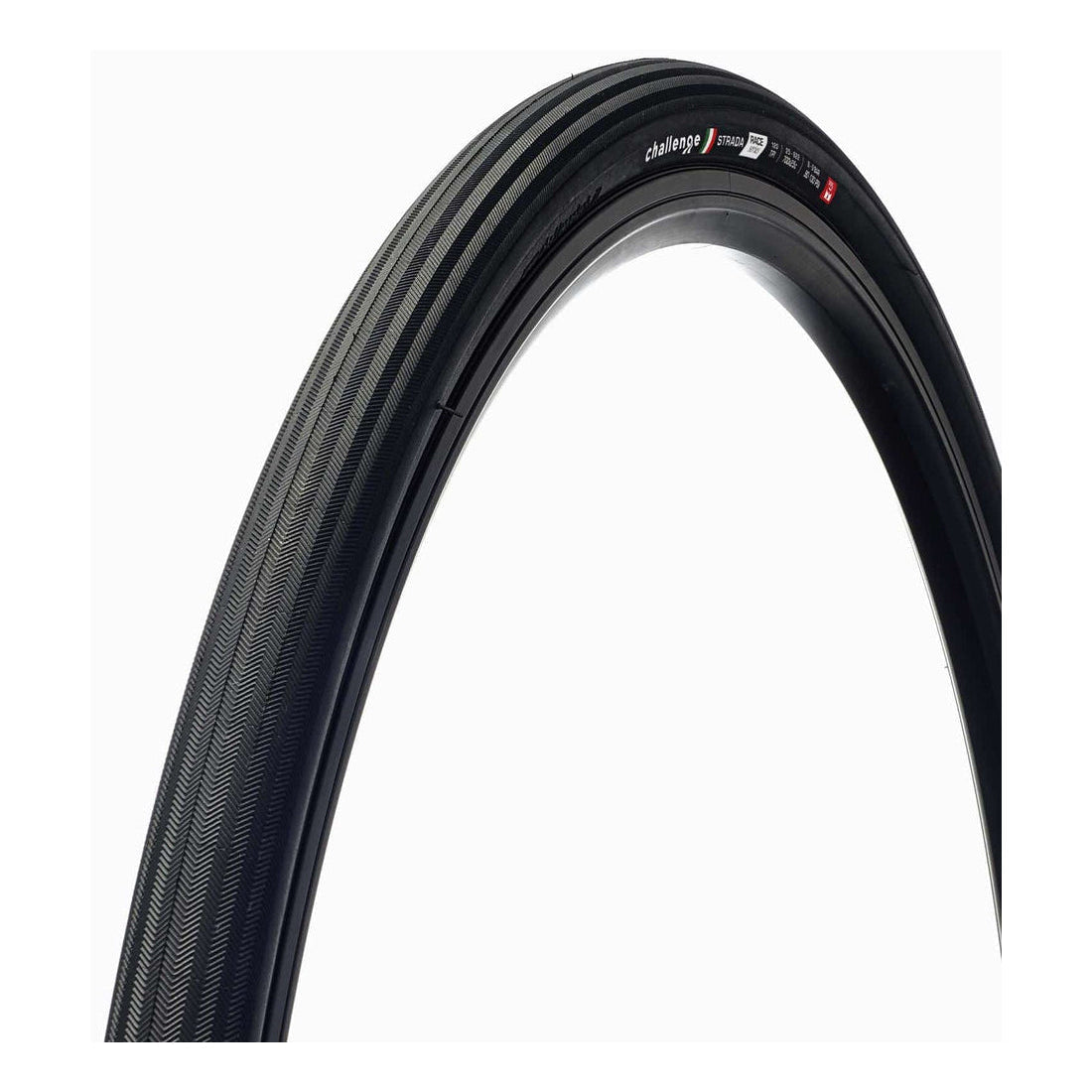 CHALLENGE STRADA 700c TubeType-Reifen in Schwarz