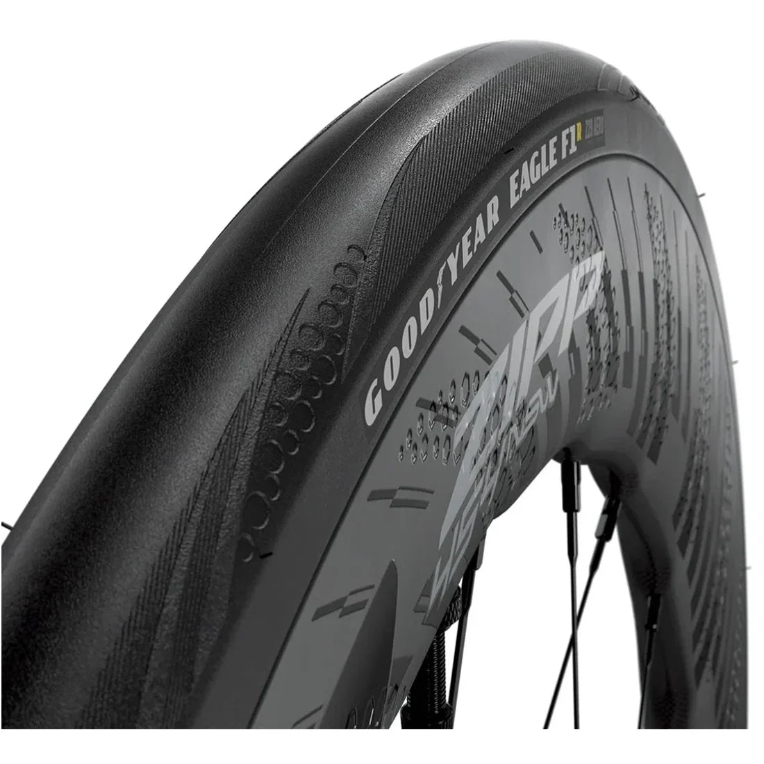 Reifen ZIPP GOODYEAR EAGLE F1 R 700c Tubeless Ready Schwarz