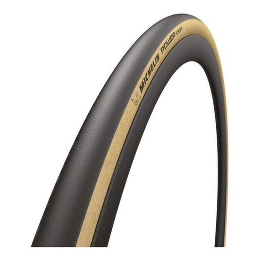MICHELIN POWER CUP Reifen, Wettkampflinie, 700c, für Schlauch, Beige