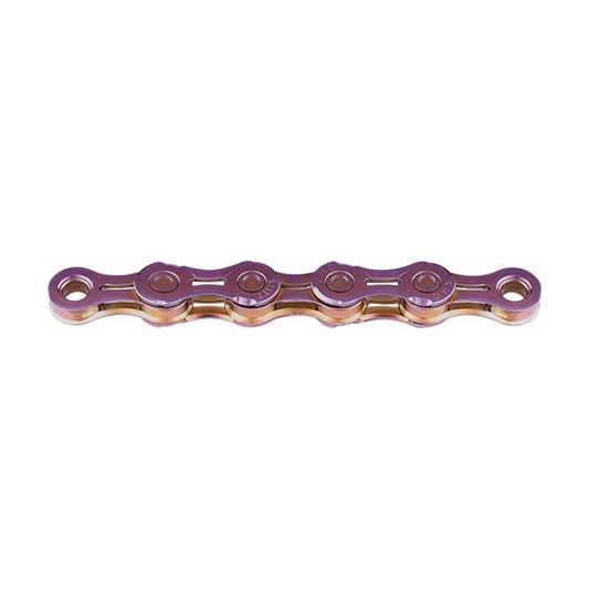 KMC TT11 11-fach-Kette Waxed Neo Chrome, gewachst — Produktfoto auf weißem Hintergrund