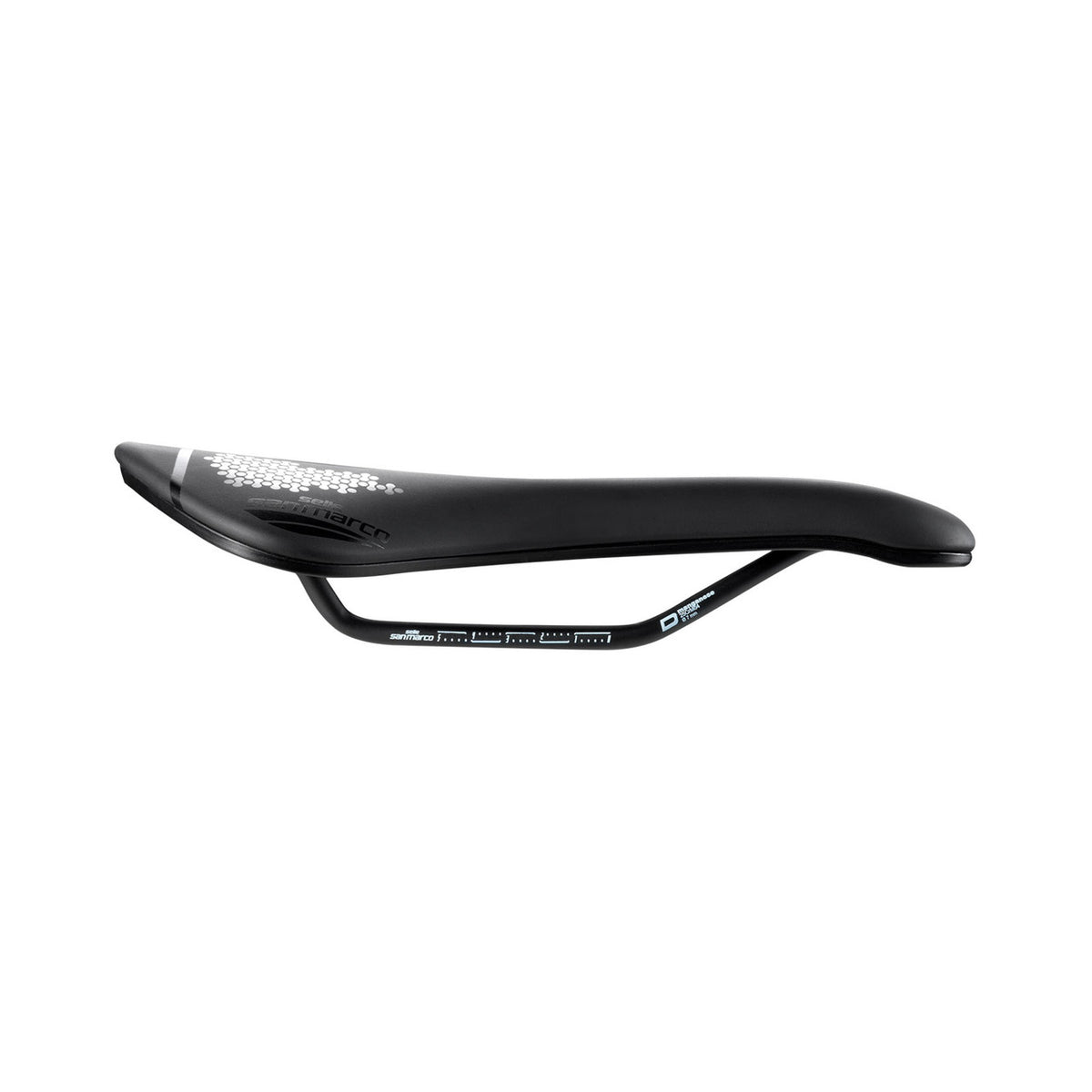 SAN MARCO ASPIDE SHORT OPEN-FIT DYNAMIC WIDE Sattel mit Manganschienen — weitere Ansicht