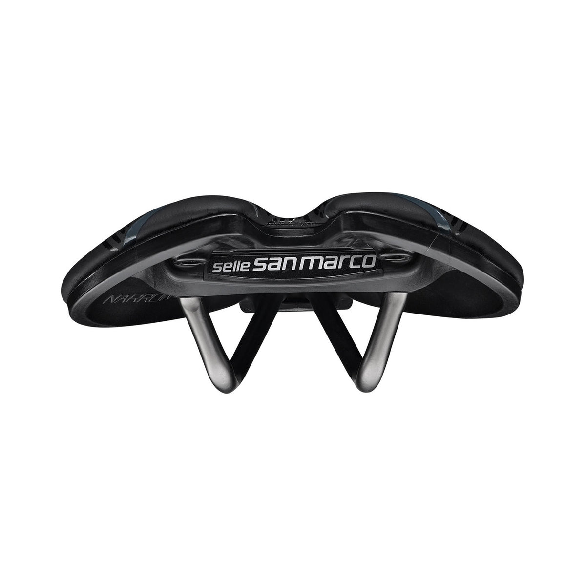 SAN MARCO ASPIDE SHORT OPEN-FIT RACING S3 Sattel, 139 mm breit, Xsilite-Streben aus Stahl, schwarz – weitere Ansicht