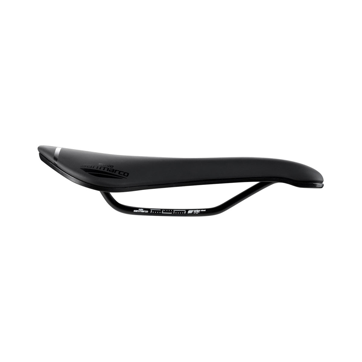 Sattel SAN MARCO ASPIDE SHORT OPEN-FIT SPORT NARROW mit Stahlstreben — weitere Ansicht