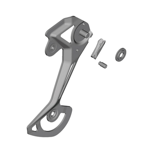 Äußeres Schaltkäfigblech für SHIMANO RD-M8100-SGS / RX822-GS/SGS Schaltwerk — Teil vor weißem Hintergrund
