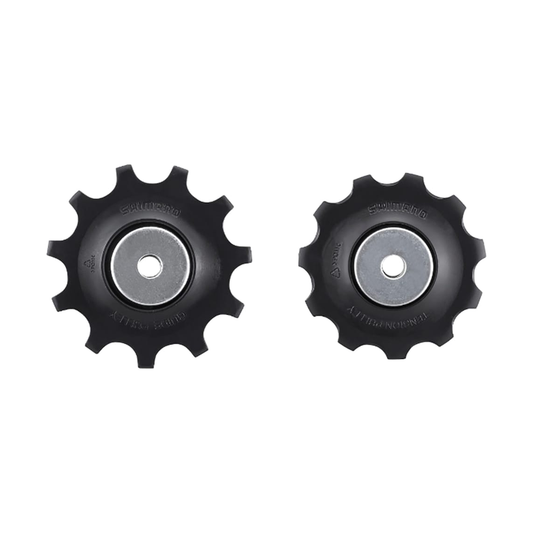 10-fach-Schaltröllchen für SHIMANO DEORE RD-M6000 Schaltwerk mit mittellangem Käfig — Teil vor weißem Hintergrund