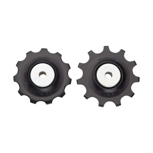 11-fach-Schaltröllchen für SHIMANO SLX M7000 / METREA U5000 #Y5RS98010, Schwarz — Teil vor weißem Hintergrund