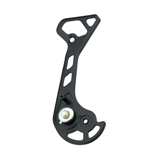 Mittellanges äußeres Schaltkäfigblech für SHIMANO SLX RD-M7000-GS 11-fach-Schaltwerk — Teil vor weißem Hintergrund