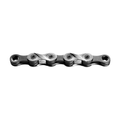 KMC X9 Kette, 9-fach, Silber/Grau — Produktfoto vor weißem Hintergrund