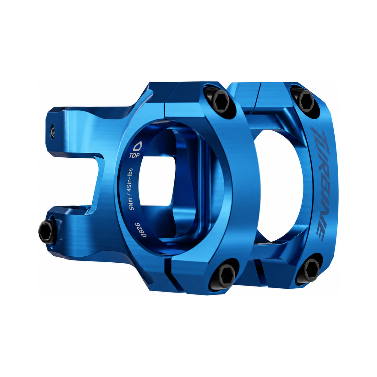 Vorbau RACE FACE TURBINE 35 Blau 2026 — Hauptansicht auf weißem Hintergrund