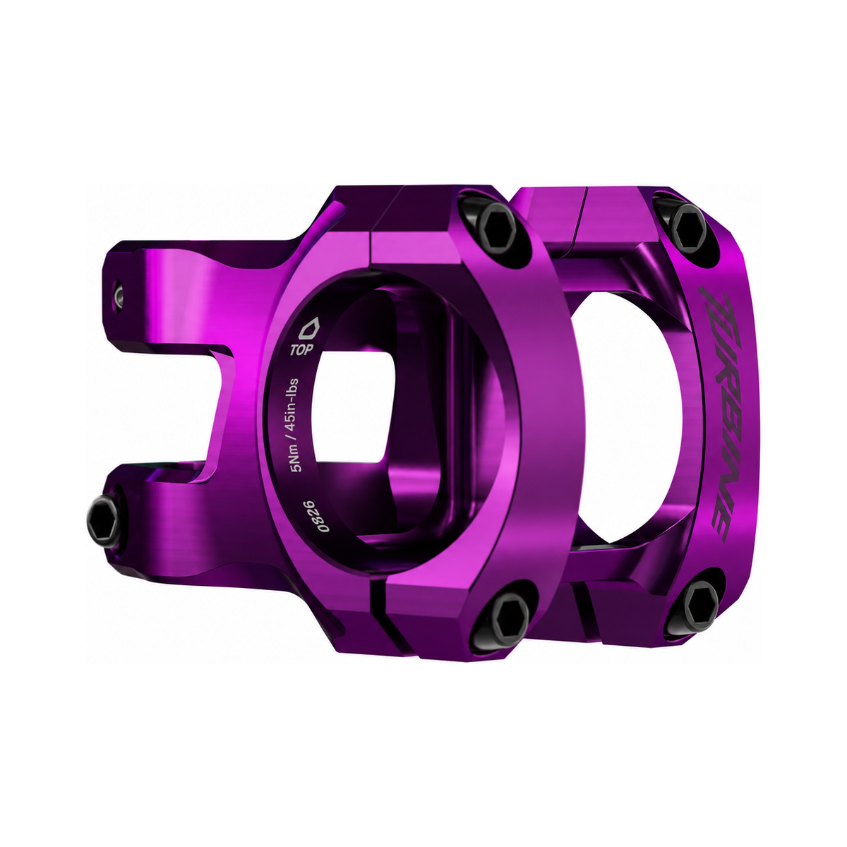Vorbau RACE FACE TURBINE 35 Violett 2026 — Hauptansicht auf weißem Hintergrund