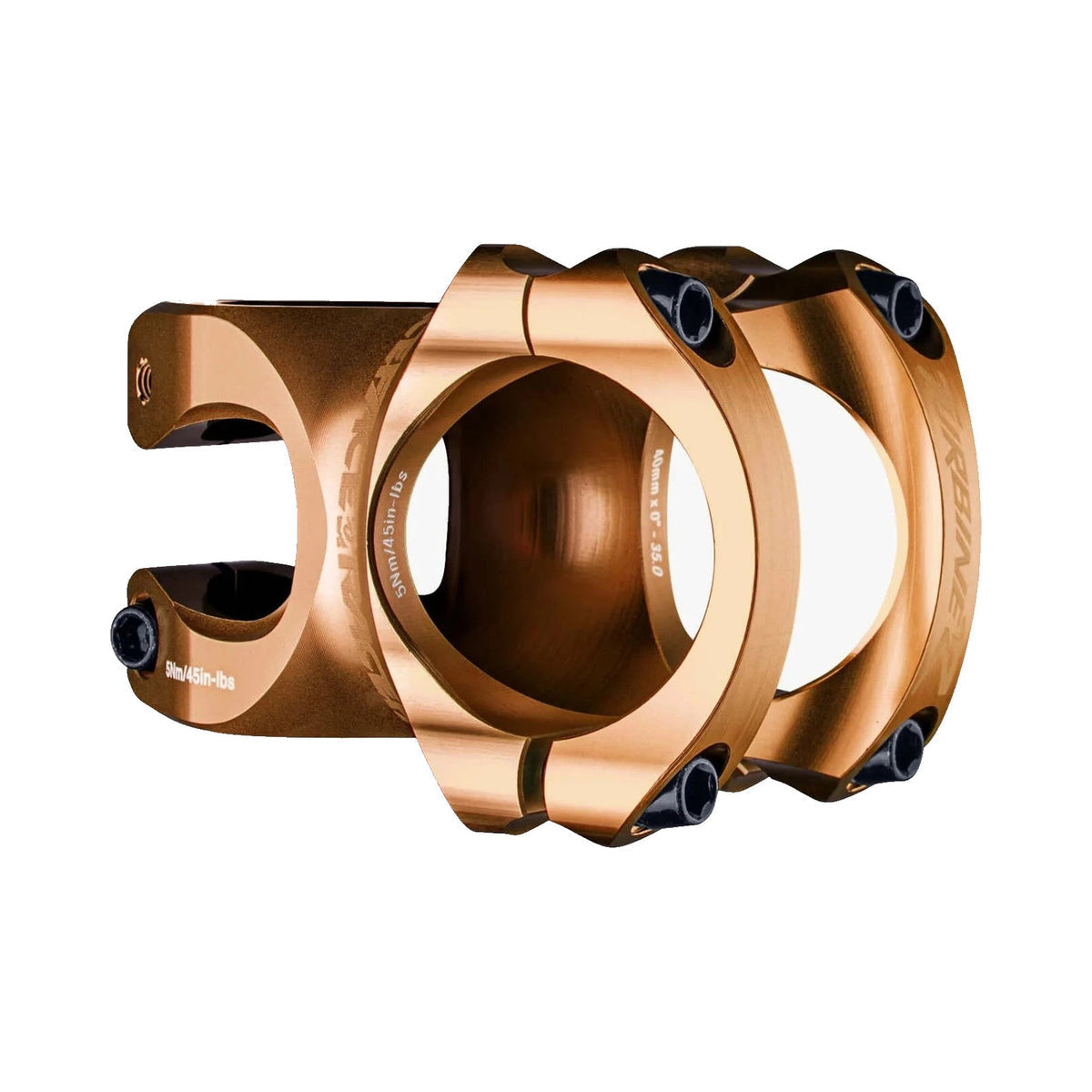 RACE FACE TURBINE R 35 Vorbau Bronze KashMoney — Hauptansicht auf weißem Hintergrund
