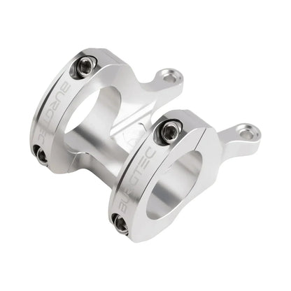 BURGTEC Direct-Mount-Vorbau MK3 Silber — Hauptansicht auf weißem Hintergrund