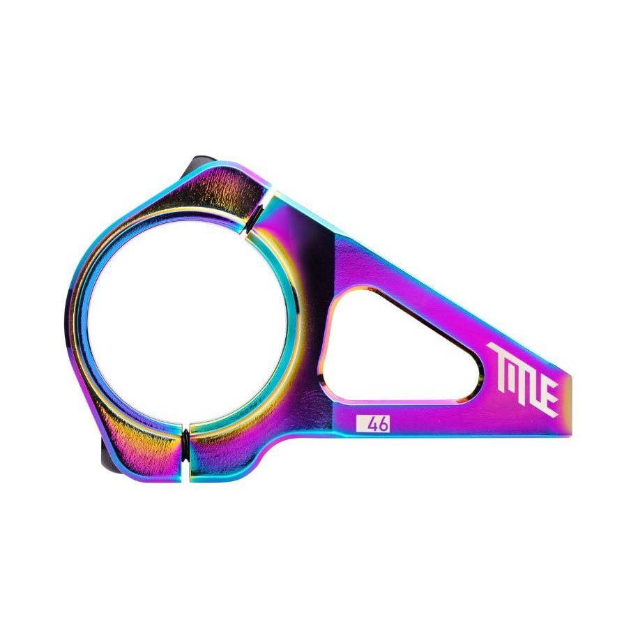 TITLE DM1 Vorbau Oil Slick — Hauptansicht auf weißem Hintergrund
