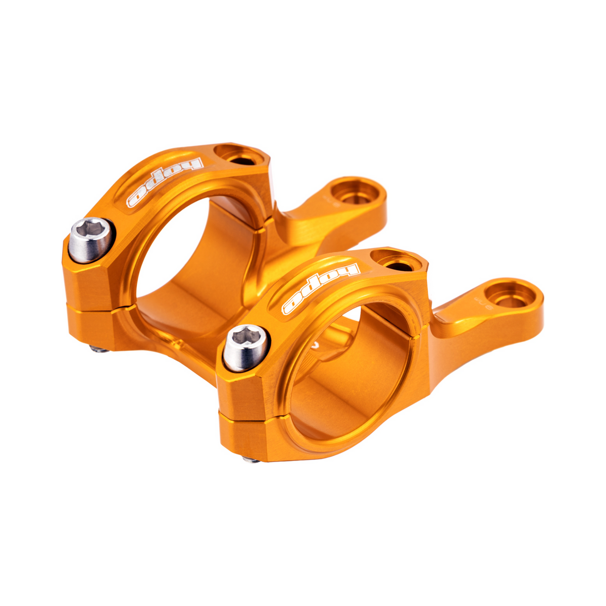 HOPE Direct-Mount-Vorbau Orange — Hauptansicht auf weißem Hintergrund
