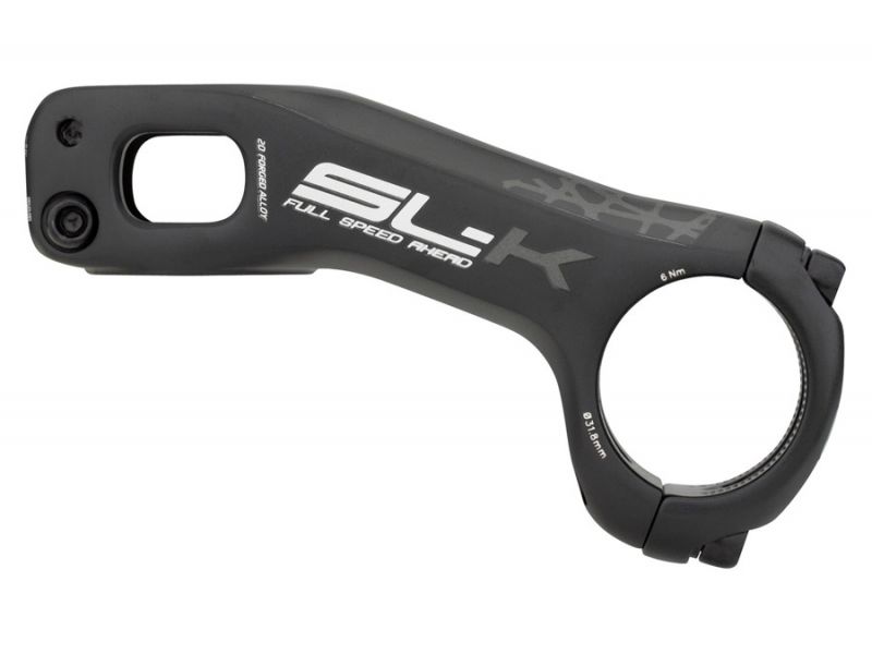 FSA SL-K Vorbau Aluminium -20° Grau — Seitenansicht