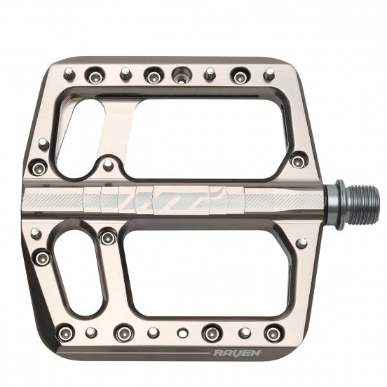 Pedale flach HT COMPONENTS RAVEN ANS 12 Grau