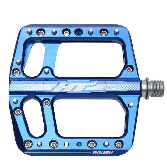Pedale flach HT COMPONENTS RAVEN ANS 12 Blau