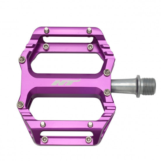 BMX-Flachpedale HT COMPONENTS AR09SX Violett