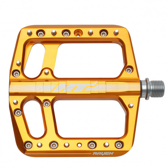 Pedale flach HT COMPONENTS RAVEN ANS 12 Orange