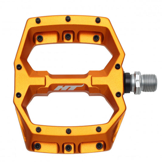 Pedale flach HT COMPONENTS SPIDER AF03 Orange