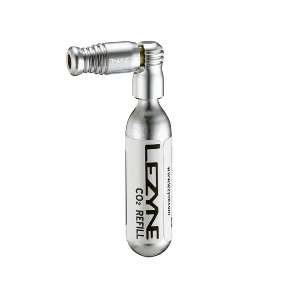 LEZYNE TRIGGER SPEED DRIVE CO2-Schlagbolzen + CO2-Patrone mit Gewinde 16 g (x1) Silber