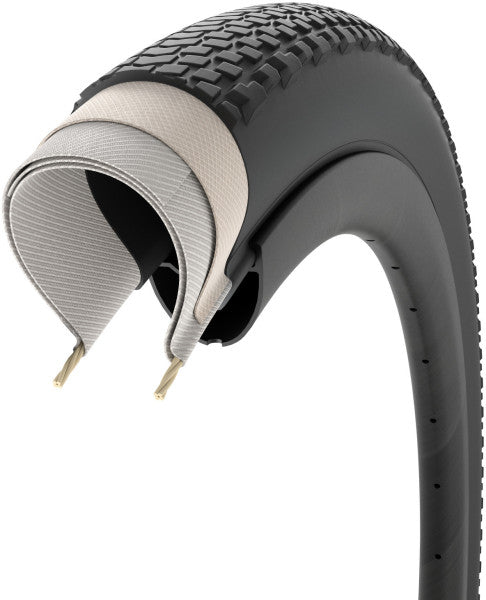 PIRELLI CINTURATO GRAVEL H Performance 700c Tubeless Ready Reifen, schwarz