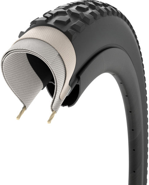 PIRELLI CINTURATO GRAVEL M Performance 700c Tubeless Ready Reifen, schwarz