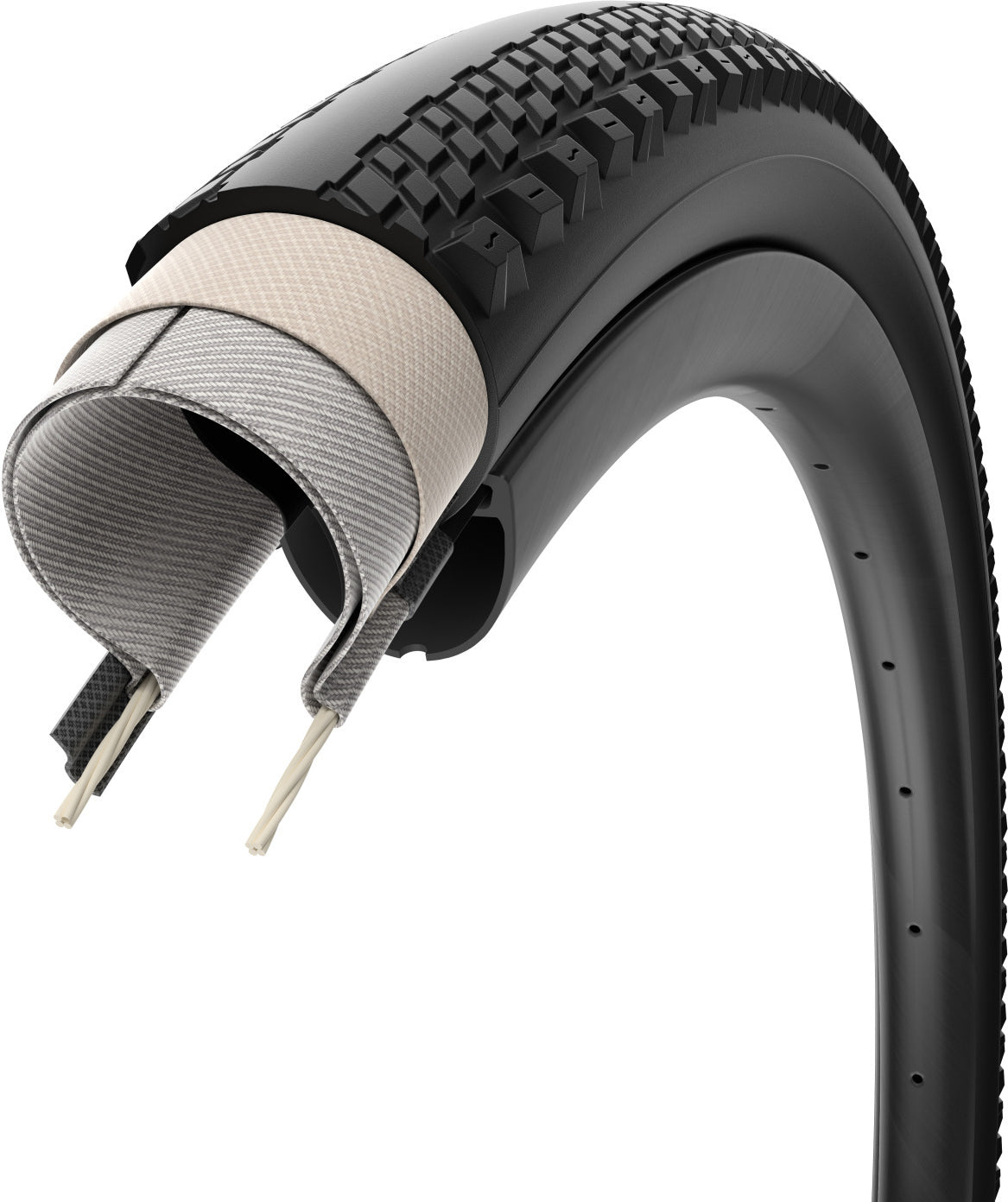 PIRELLI CINTURATO GRAVEL RH Performance 700c Tubeless Ready Reifen, schwarz