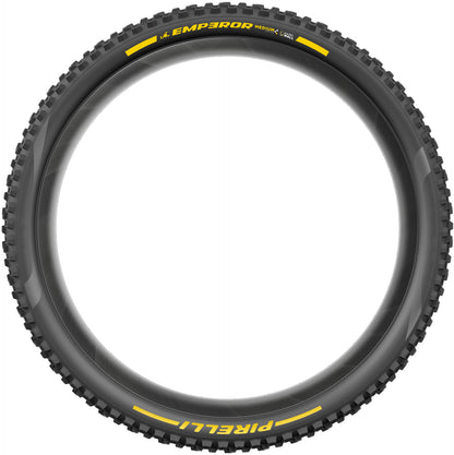 PIRELLI SCORPION EMPEROR Reifen 29x2.50 Supersoft DH+Wall Tubeless Ready Faltreifen Schwarz/Gelb Team Edition