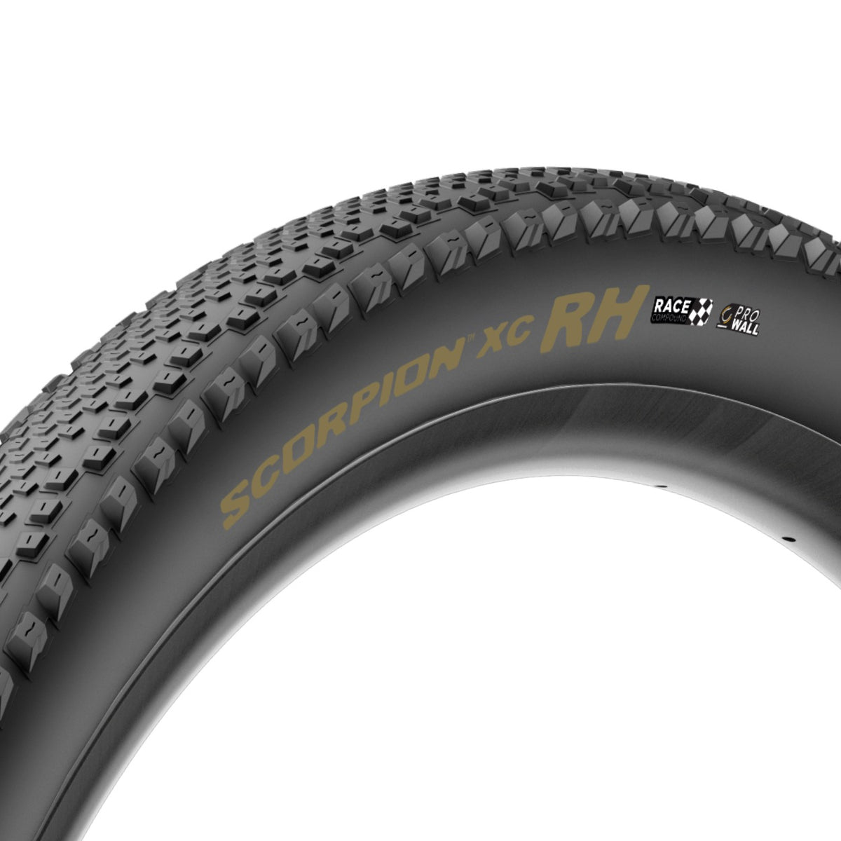 PIRELLI SCORPION RACE XC RH ProWall Reifen 29x2.40 Tubeless Ready Faltreifen Schwarz/Gold