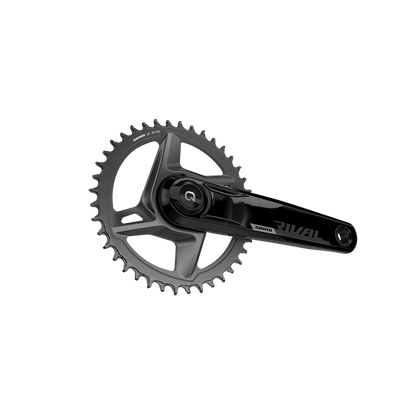 Mono 12-fach Kurbelgarnitur Leistungsmesser SRAM RIVAL 1 AXS QUARQ DUB WIDE