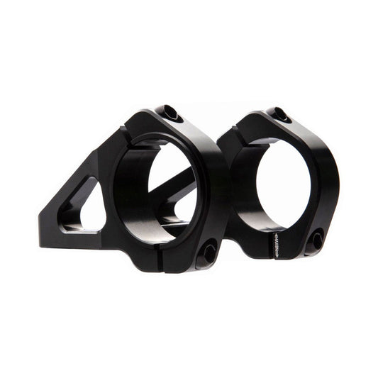 Vorbau TITLE DM1 Schwarz — Hauptansicht auf weißem Hintergrund