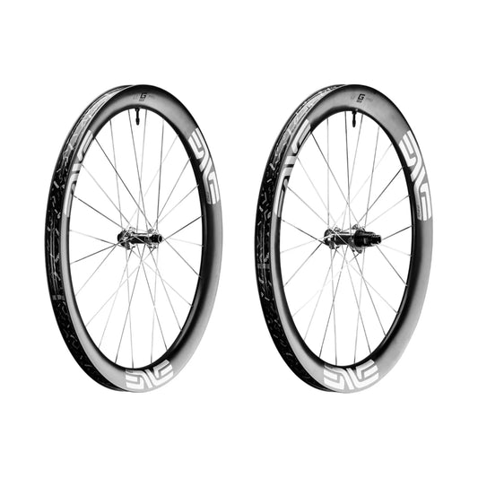 Paar ENVE G SES 4.5 Tubeless Ready (Center Lock) Laufräder Schwarz/Chrom