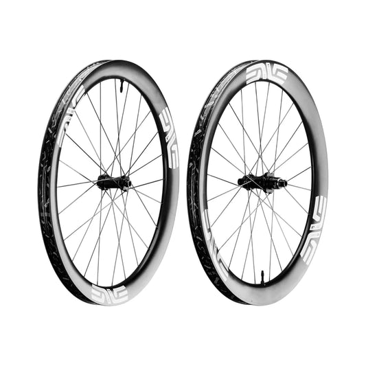 Paar ENVE G SES 4.5 Tubeless Ready (Center Lock) Laufräder Schwarz/Weiß