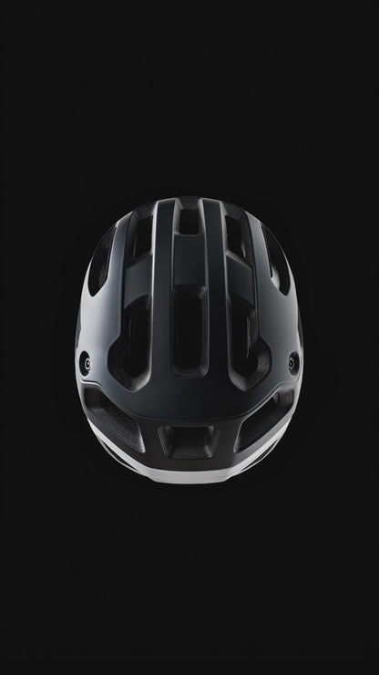 MTB-Helm POC CULARIS PURE Weiß/Schwarz Matt