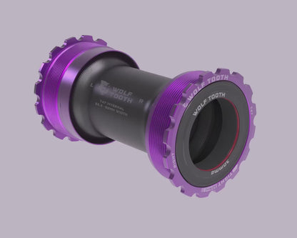 Tretlager WOLFTOOTH T47i Interne 30mm Raw Silver