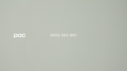 MTB-Helm POC KORTAL RACE MIPS Schwarz/Weiß