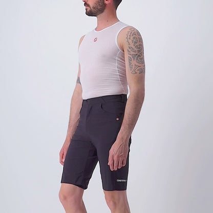Innen-Shorts CASTELLI TRAIL Schwarz