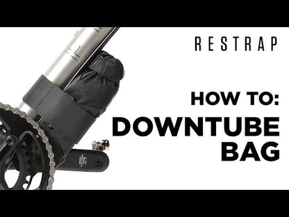 Rahmentasche RESTRAP DOWNTUBE BAG 1.2L Schwarz