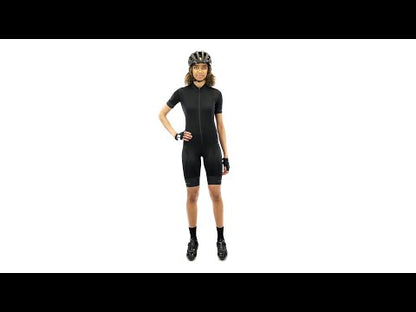 Trikot ENDURA FS260 Damen Kurzarm Schwarz