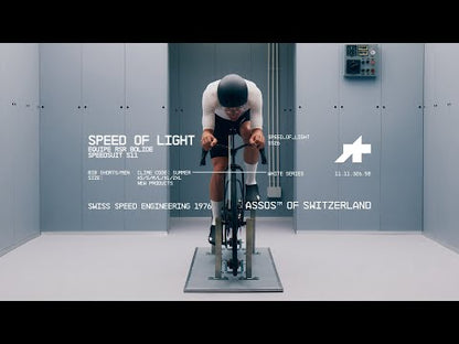 Trikot ASSOS EQUIPE RSR BOLIDE Kurzarm Weiß