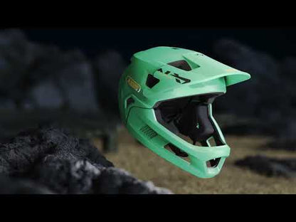 MTB-Helm ABUS YOUDROP FF Junior Midnight Blau